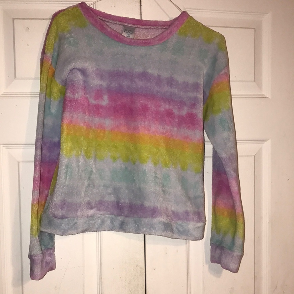Girl’s Children’s Place Soft Furry Top